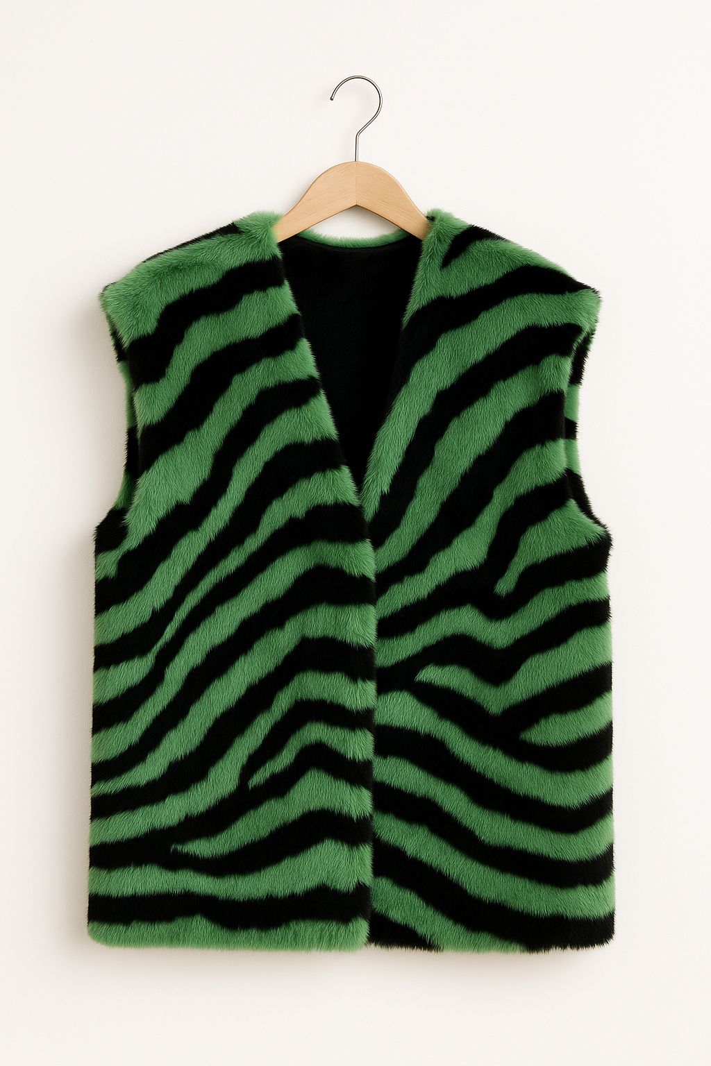 Lime electric rabbit vest