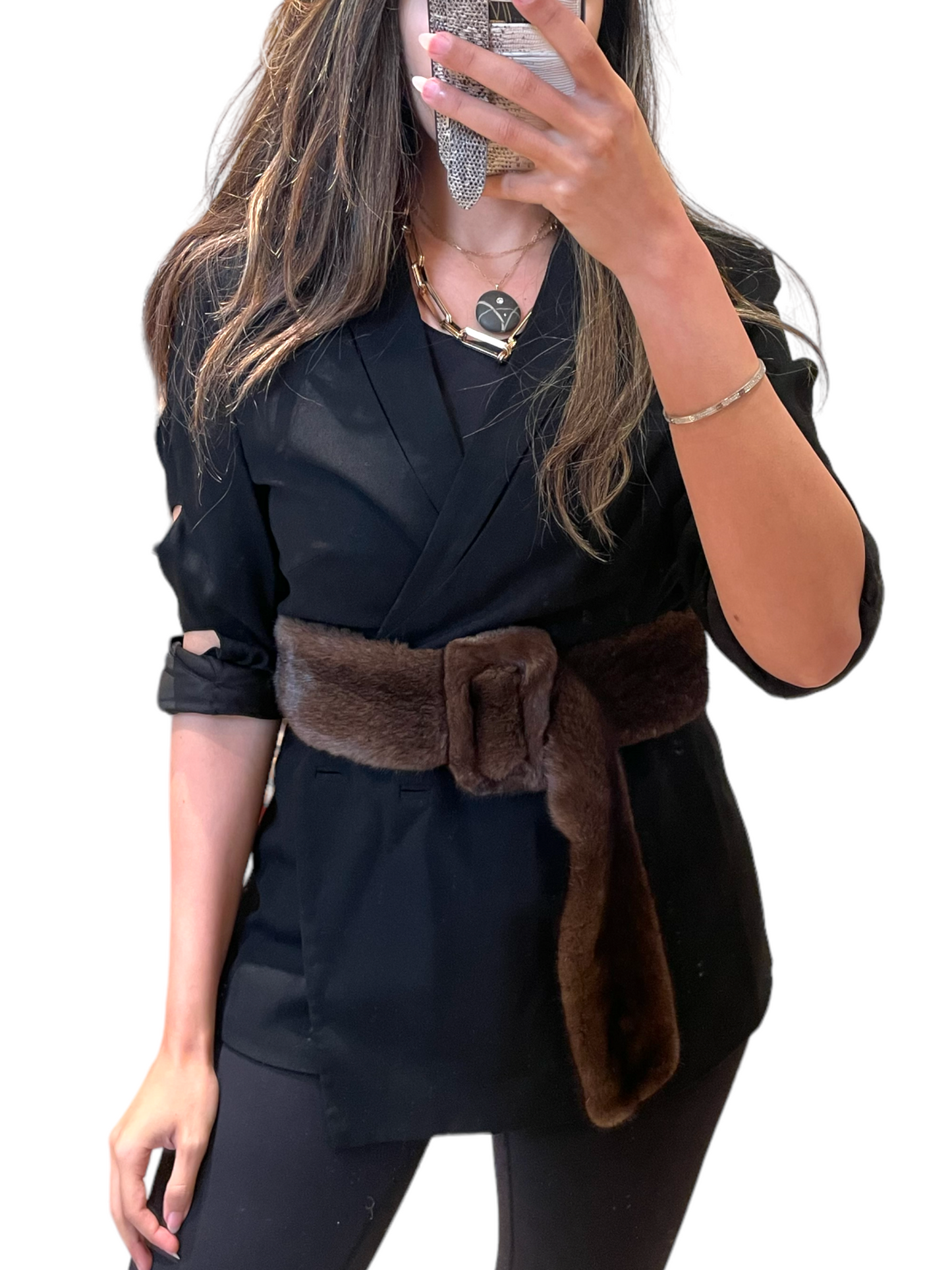 Mink belt COCO
