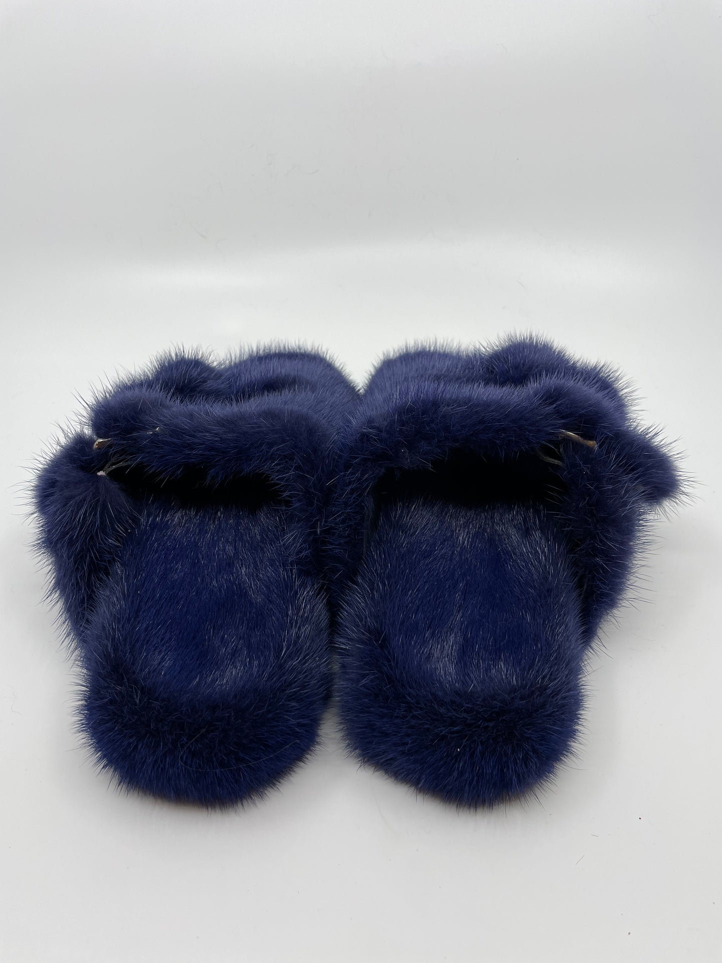 Mink Slippers NAVY