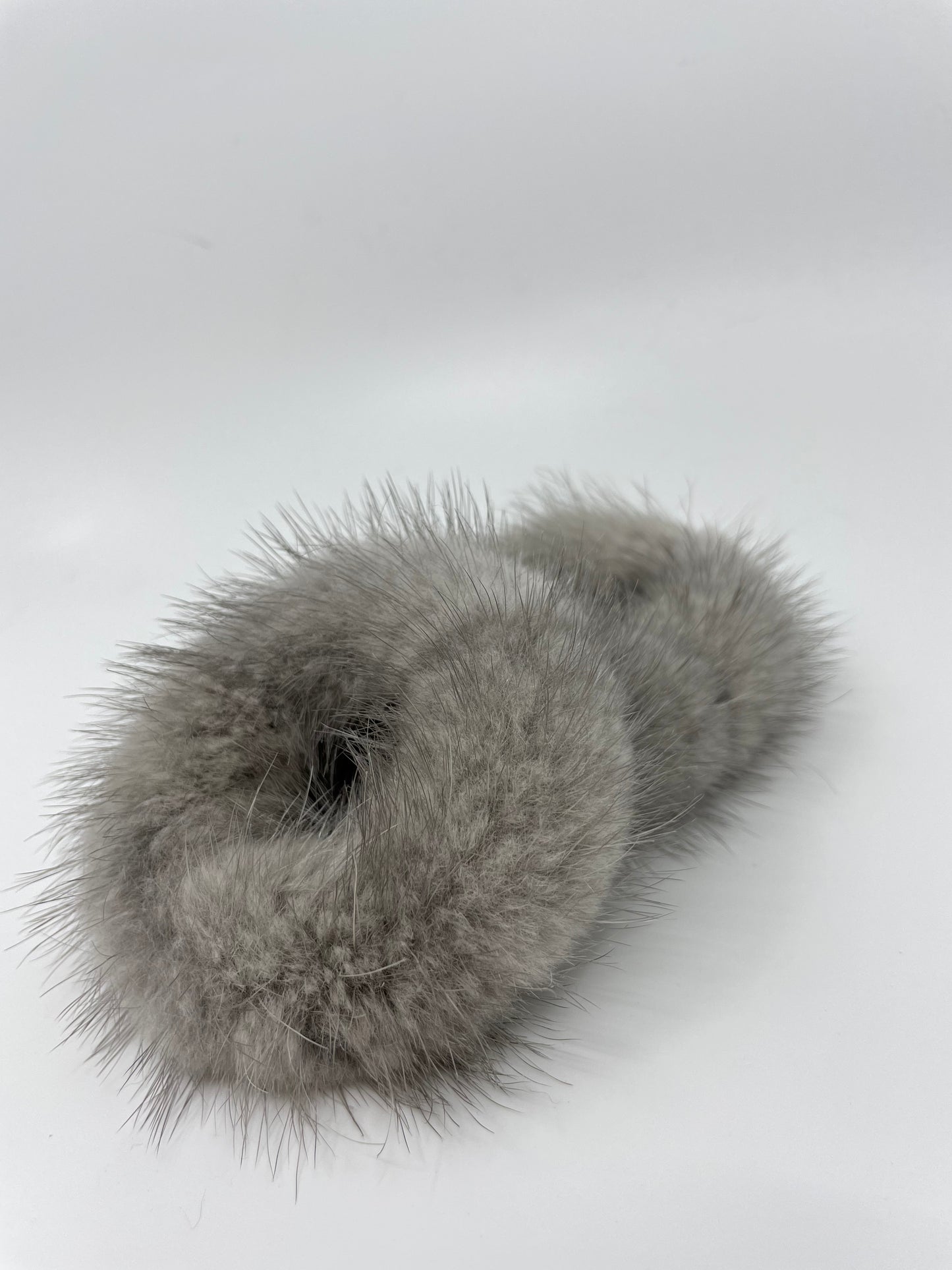 Mink scrunchie GREY