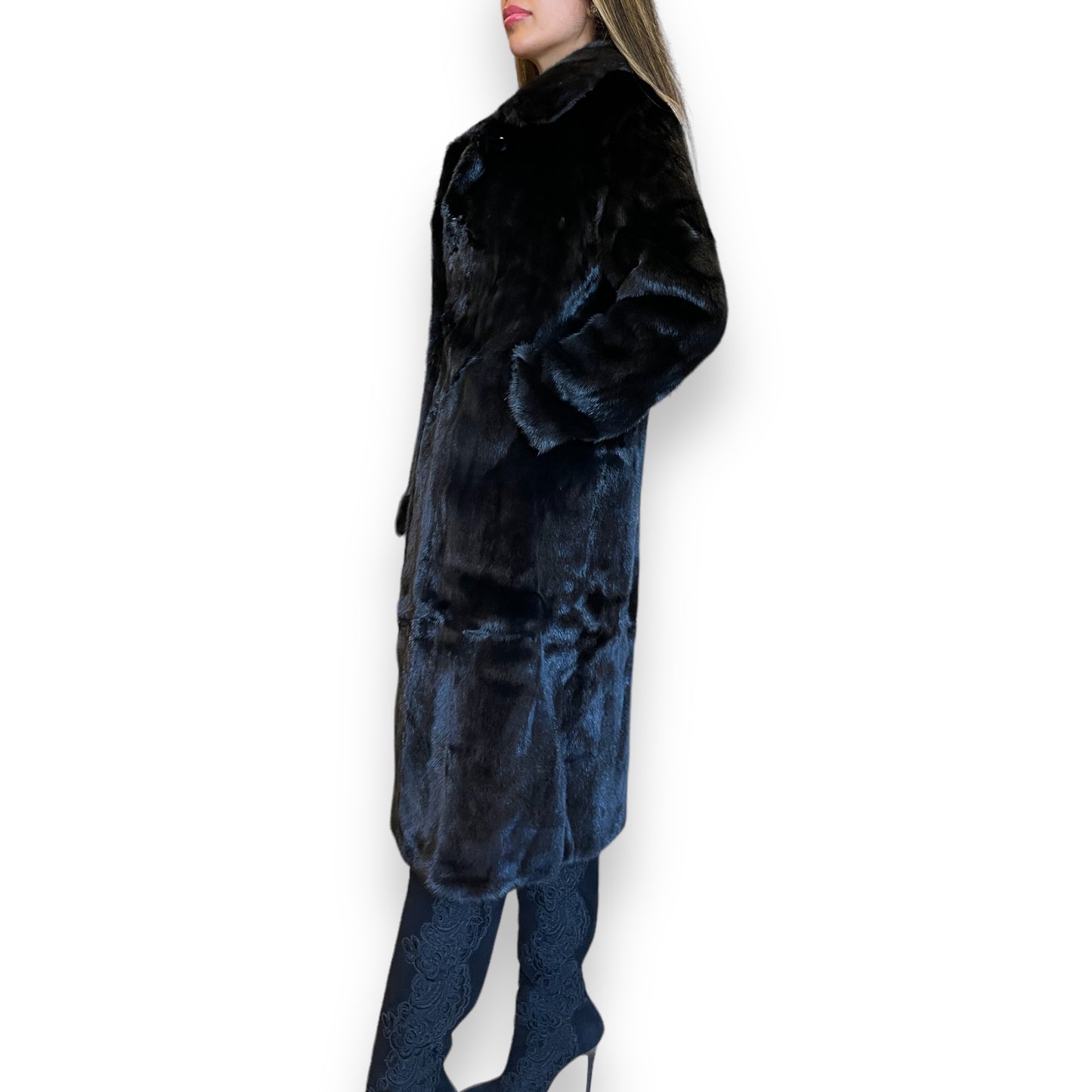 Pelt mink coat