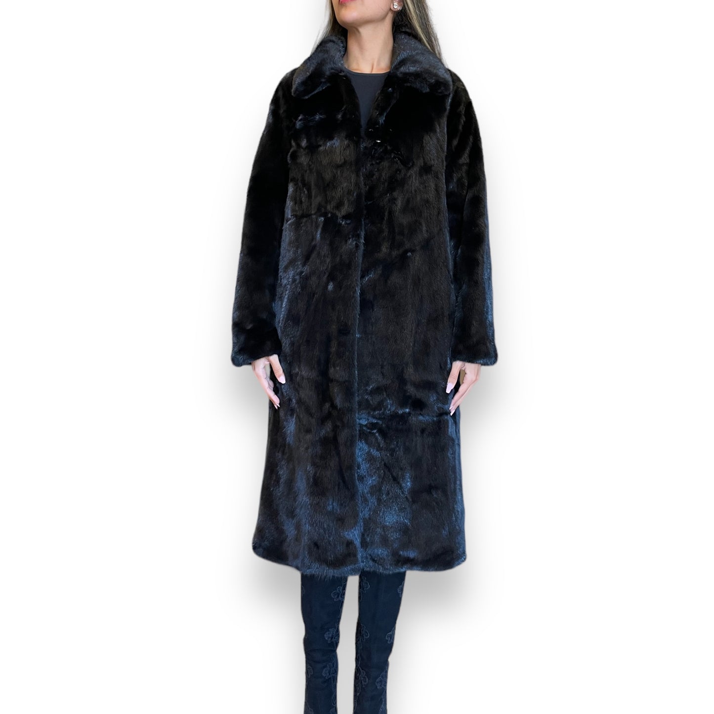 Pelt mink coat