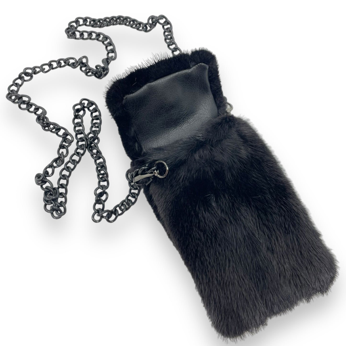 Mink phone bag (BLACK)