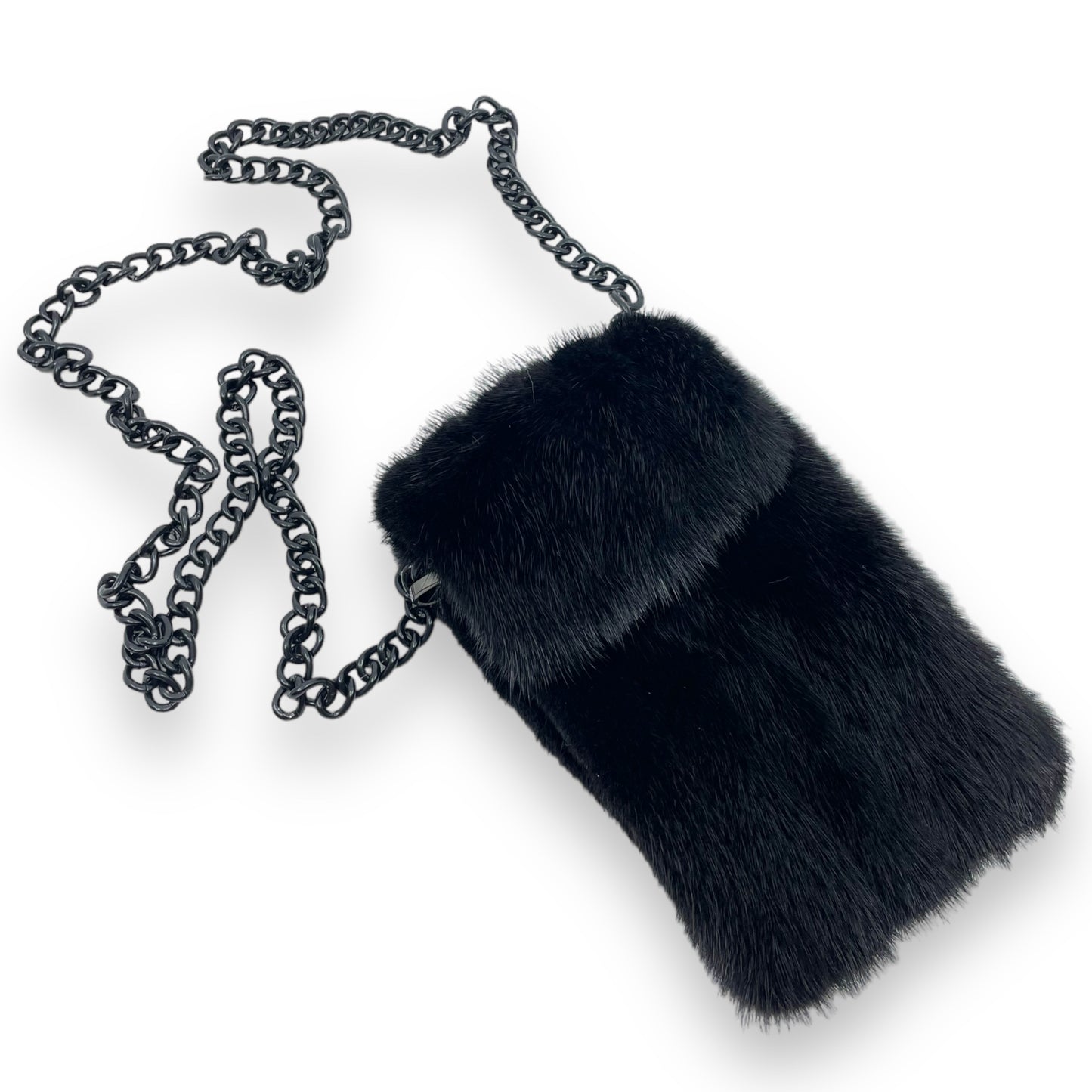 Mink phone bag (BLACK)