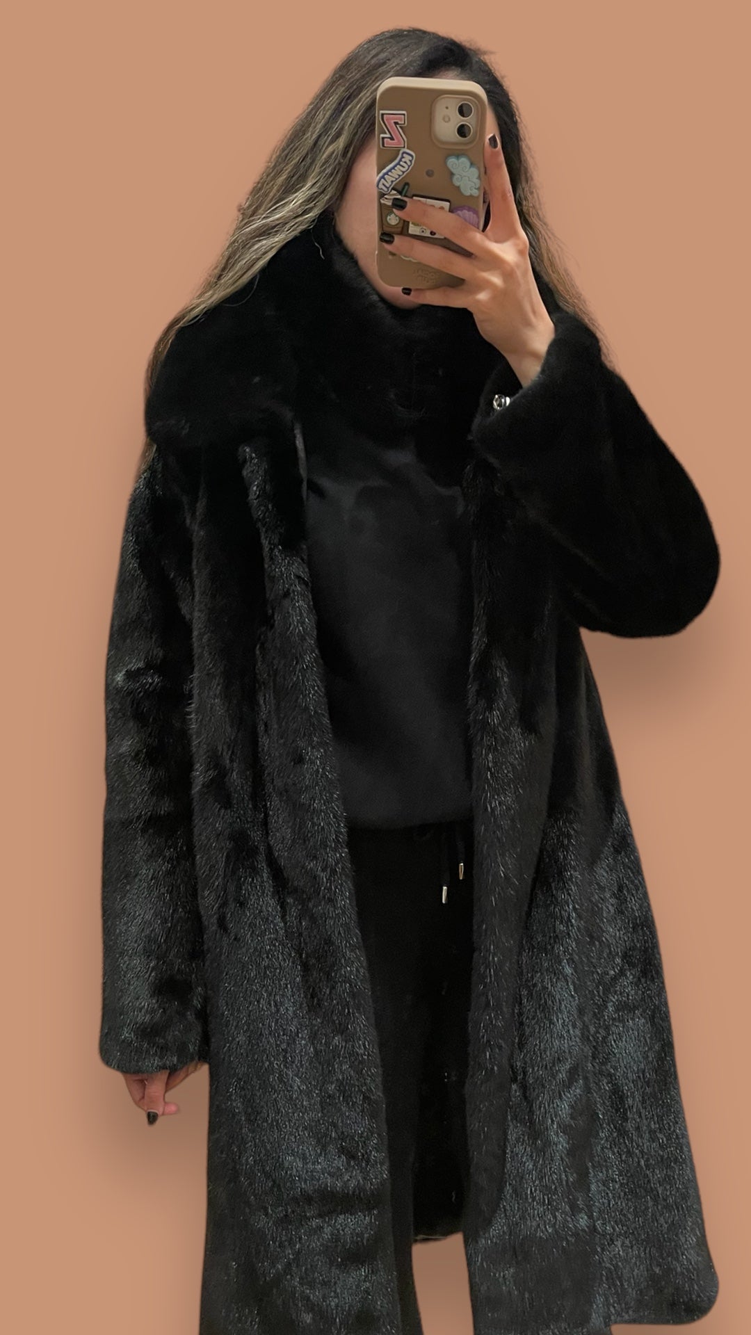 Pelt mink coat