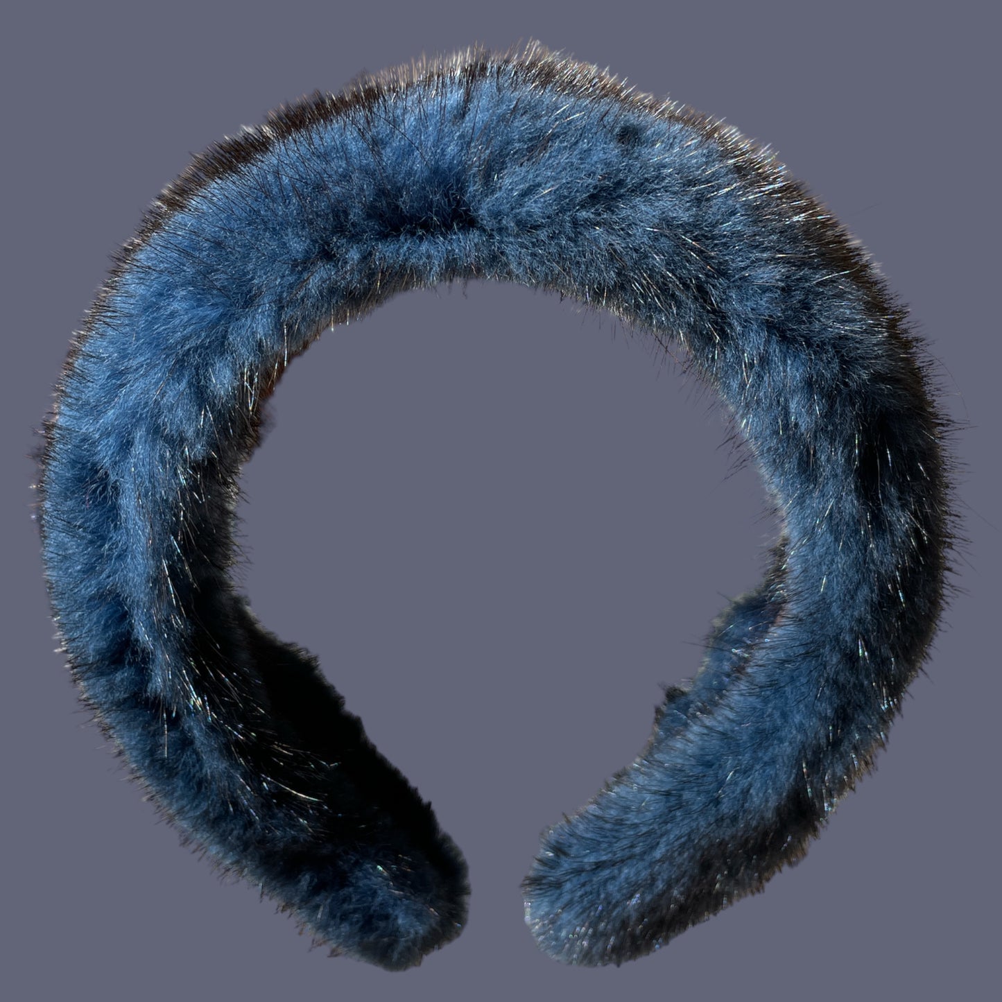 Mink hairband MIDNIGHT