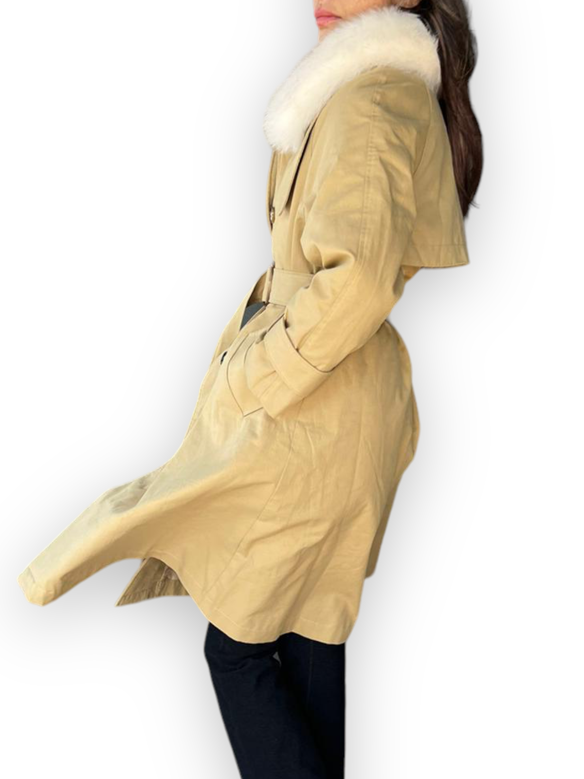 2 layer trench coat